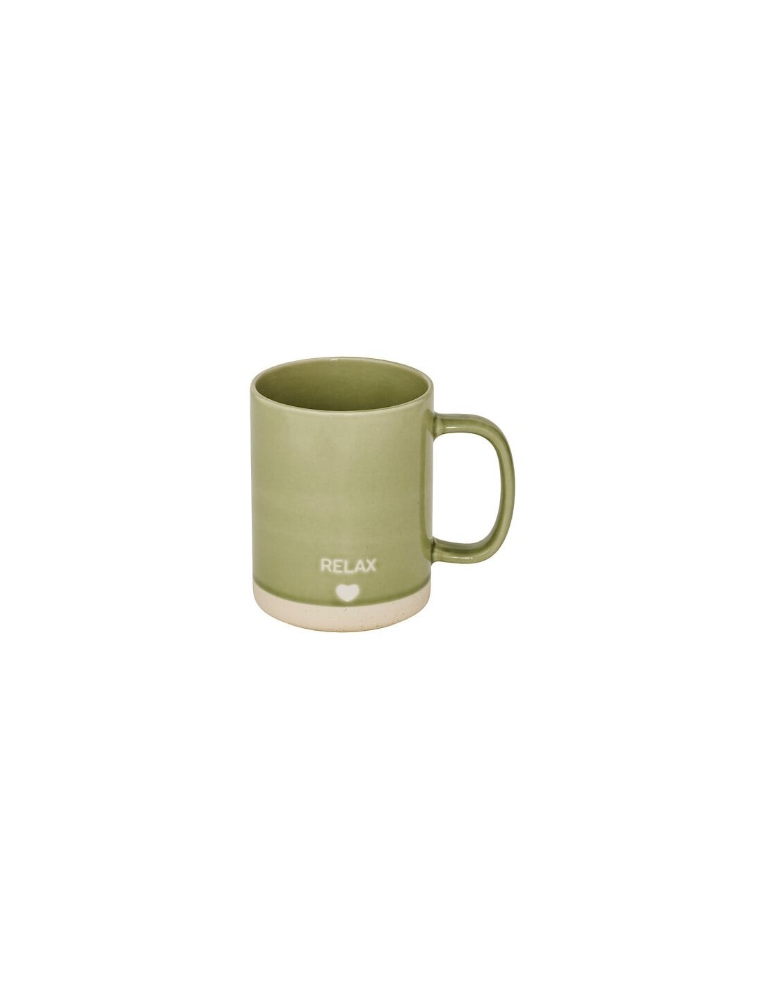 TAZZE CAFFE' E LATTE: vendita online Tazza Relax 42 cl, Newbone assortita, 12 x 8,3 x 10,5 cm, love terracotta mustard in off...