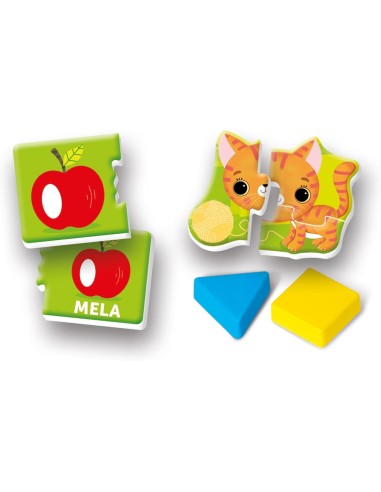 PRESCOLARI: vendita online Clementoni Sapientino Montessori Primi Giochi – Cofanetto Educativo 1-3 Anni in offerta