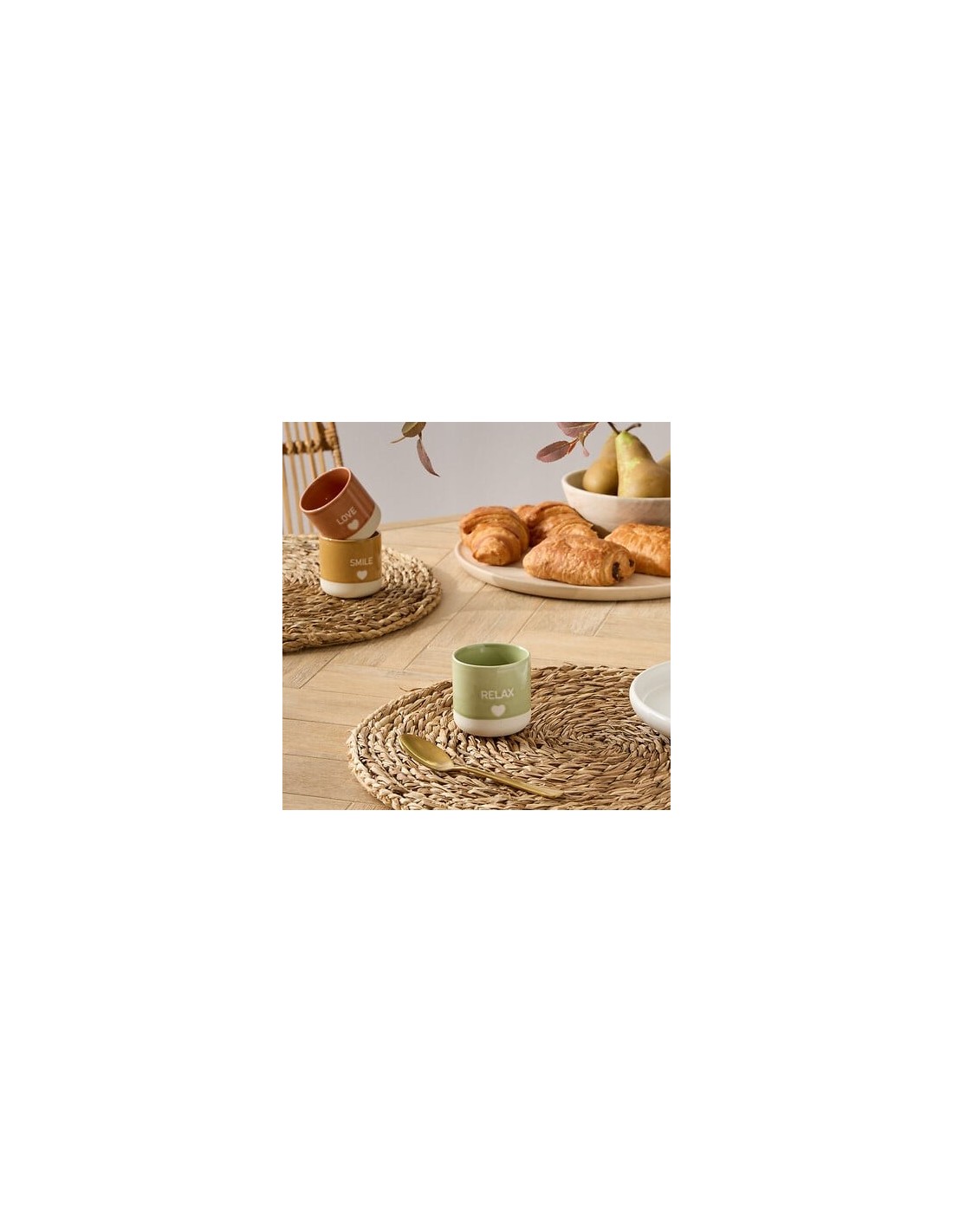 TAZZE CAFFE' E LATTE: vendita online Tazzina espresso, Relax, 14 cl, assortita, colori assortiti, diametro 6 cm, newbone in o...