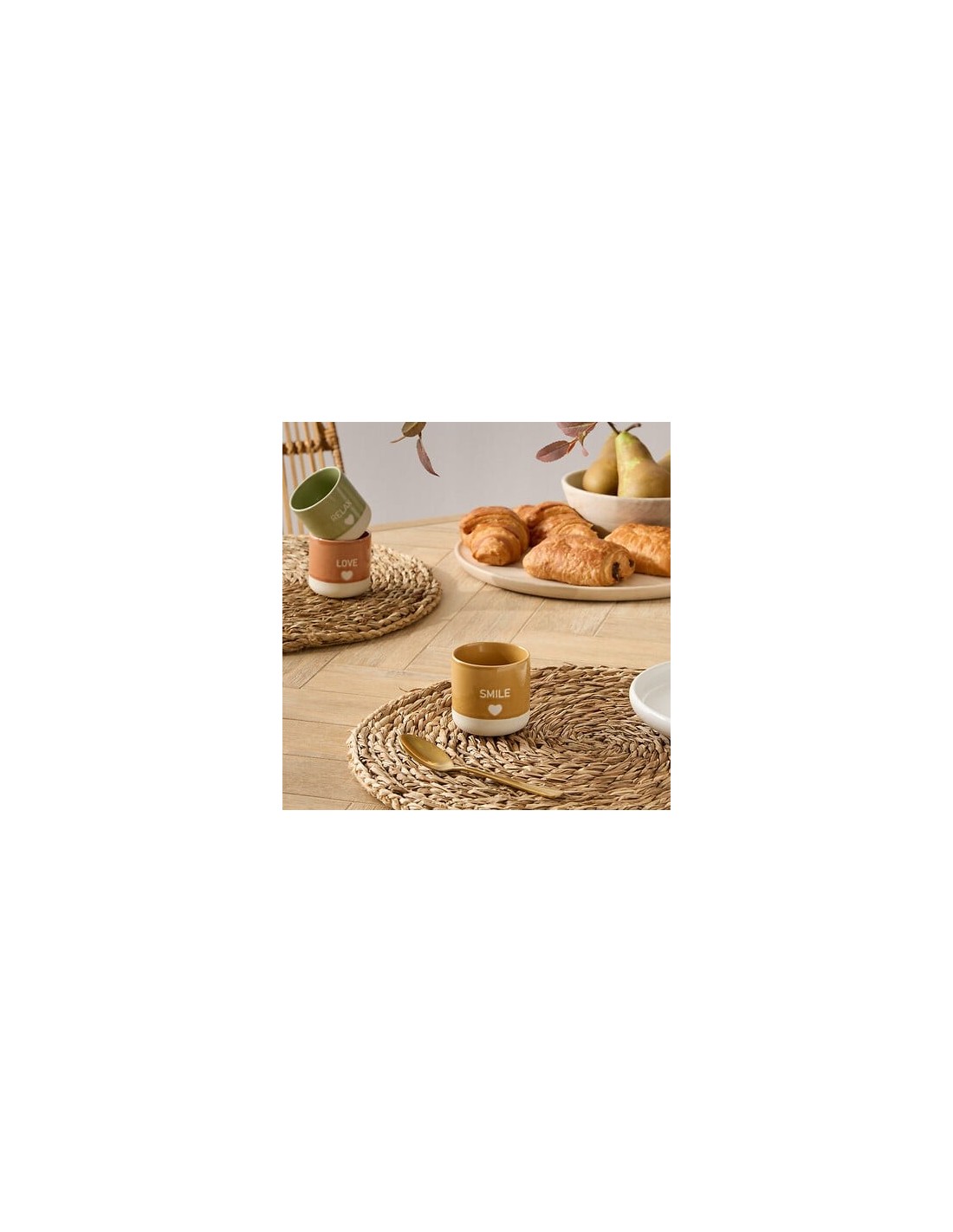 TAZZE CAFFE' E LATTE: vendita online Tazzina espresso, Relax, 14 cl, assortita, colori assortiti, diametro 6 cm, newbone in o...