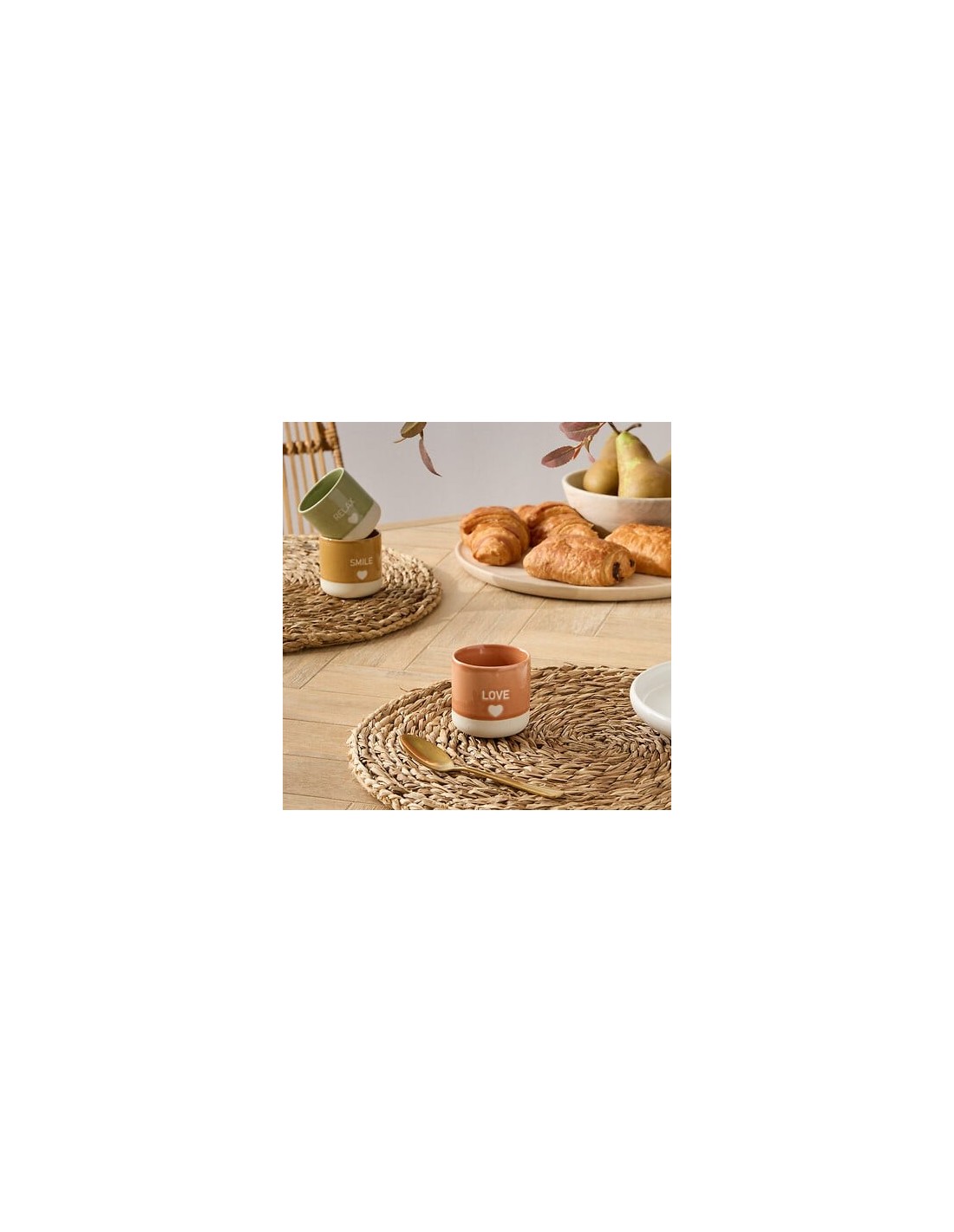 TAZZE CAFFE' E LATTE: vendita online Tazzina espresso, Relax, 14 cl, assortita, colori assortiti, diametro 6 cm, newbone in o...