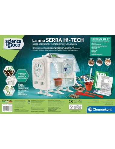 PRESCOLARI: vendita online Clementoni La Mia Serra Hi-Tech – Laboratorio Scientifico di Botanica in offerta