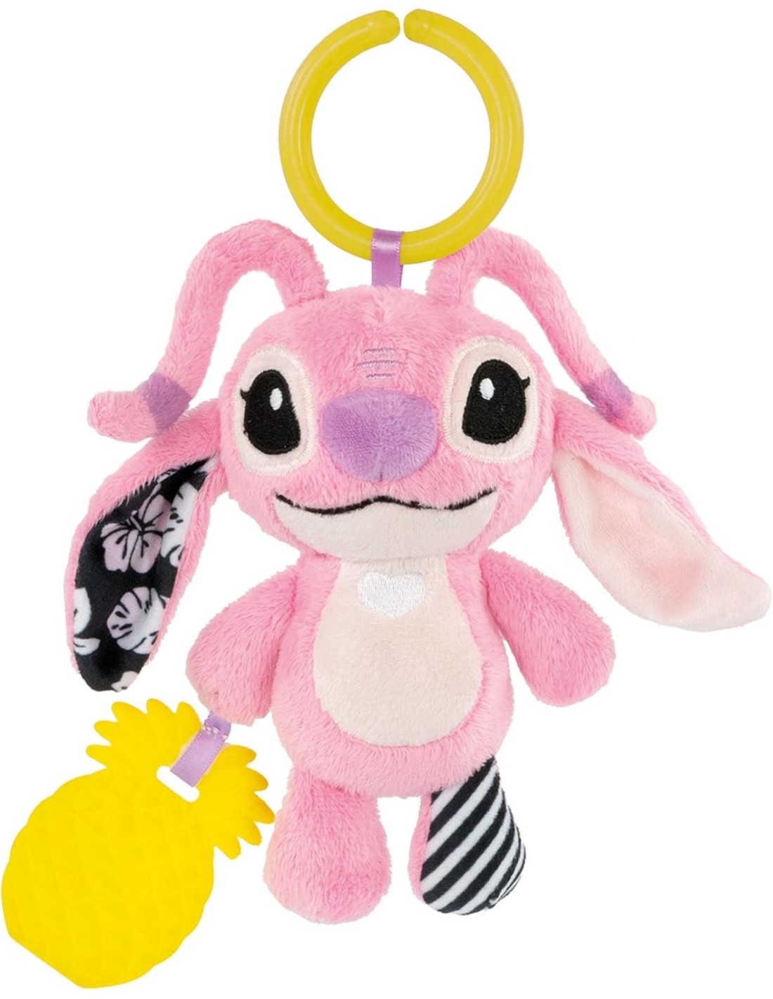 INFANZIA: vendita online Clementoni Disney Baby Stitch Angel Soft Rattle – Sonaglino Multisensoriale Prima Infanzia in offerta