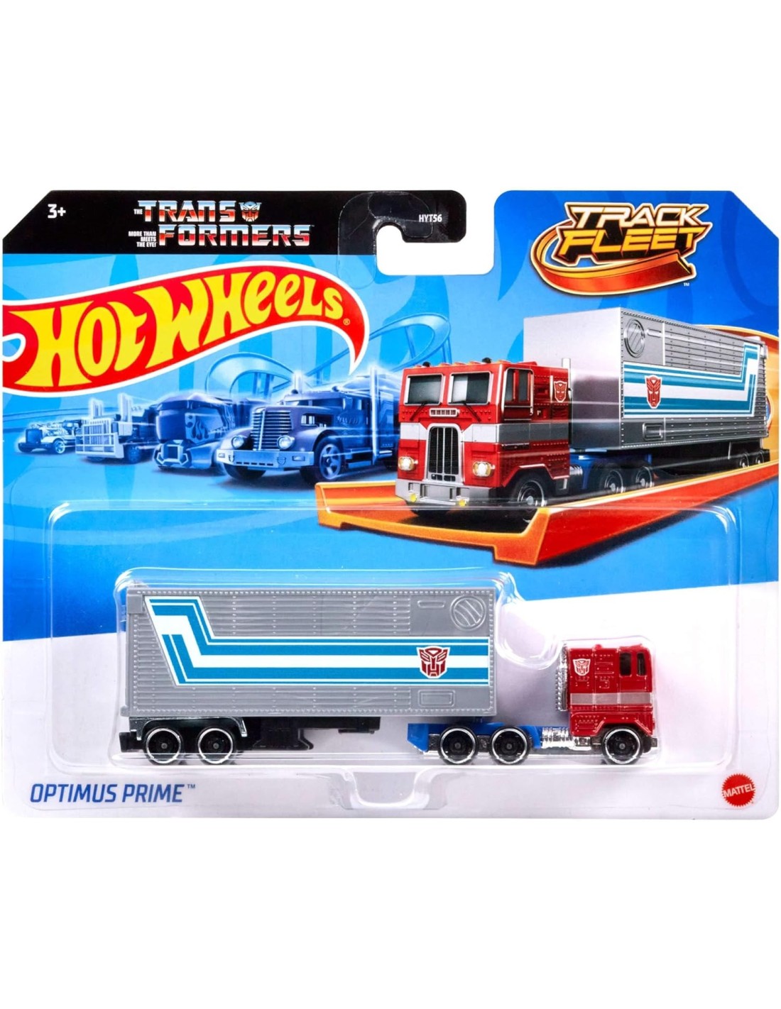 GIOCATTOLO PUBBLICIZZATO: vendita online Hot Wheels Camion da Pista Track Fleet Mattel HYT56 – Veicoli Assortiti con Rimorchi...