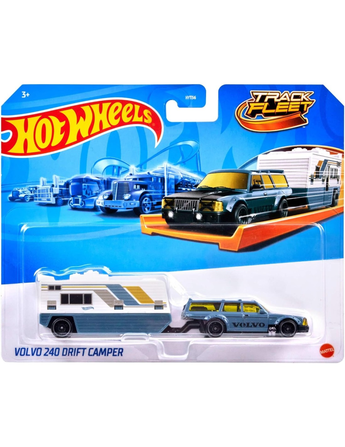 GIOCATTOLO PUBBLICIZZATO: vendita online Hot Wheels Camion da Pista Track Fleet Mattel HYT56 – Veicoli Assortiti con Rimorchi...