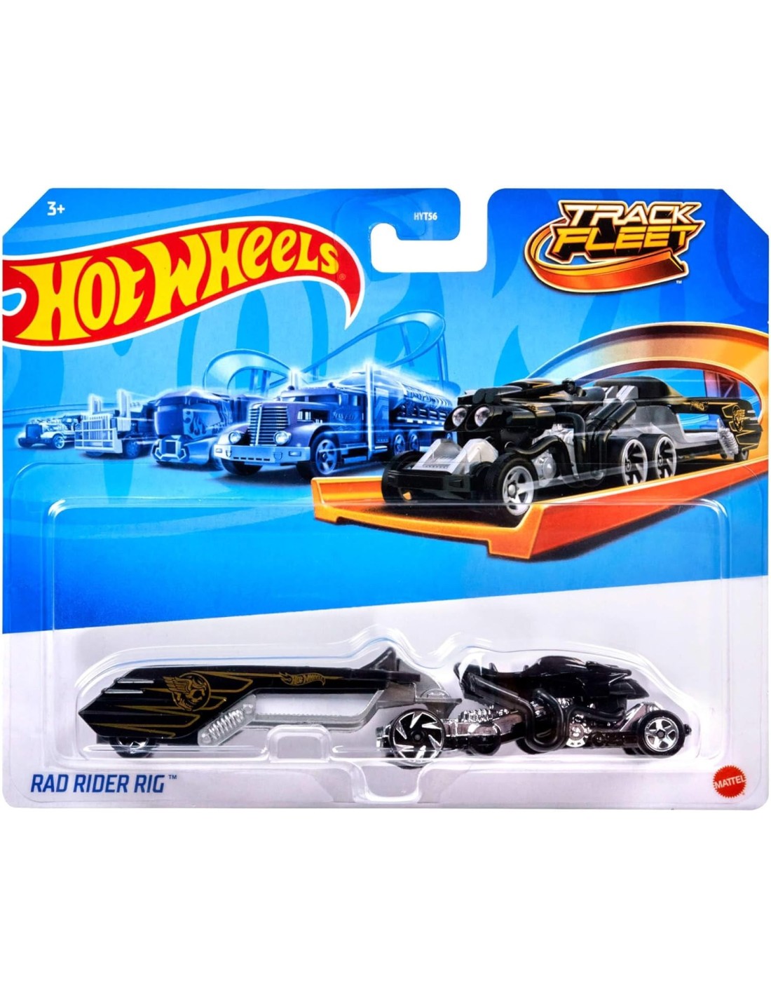 GIOCATTOLO PUBBLICIZZATO: vendita online Hot Wheels Camion da Pista Track Fleet Mattel HYT56 – Veicoli Assortiti con Rimorchi...