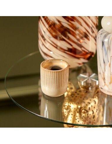 TAZZE CAFFE' E LATTE: vendita online Tazzina espresso, Chloé, 11 cl, beige, stoneware, dimensioni 6,1x6,7 cm in offerta