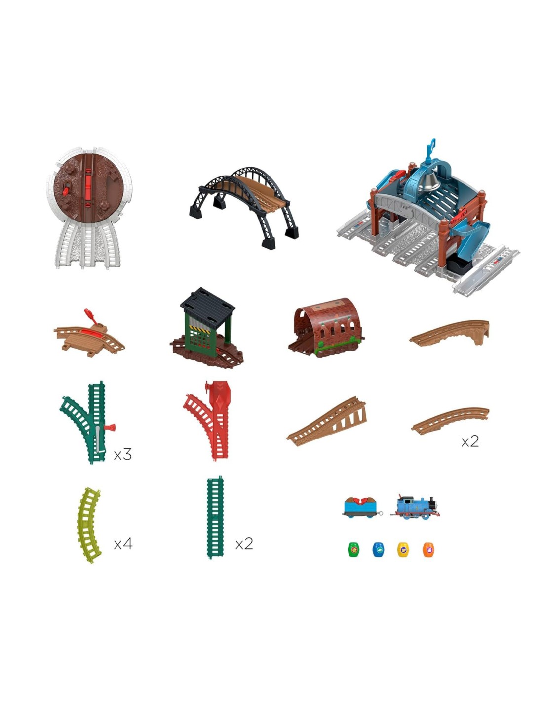 GIOCATTOLO PUBBLICIZZATO: vendita online Thomas & Friends Pista Motorizzata Centro di Consegna Barili in offerta