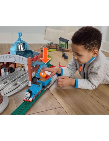 GIOCATTOLO PUBBLICIZZATO: vendita online Thomas & Friends Pista Motorizzata Centro di Consegna Barili in offerta