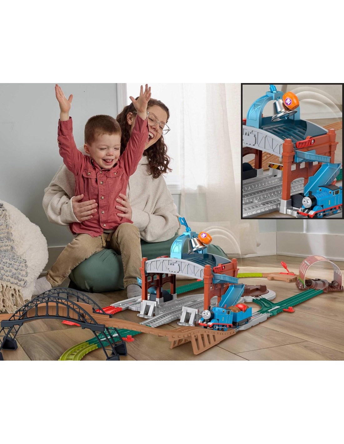 GIOCATTOLO PUBBLICIZZATO: vendita online Thomas & Friends Pista Motorizzata Centro di Consegna Barili in offerta