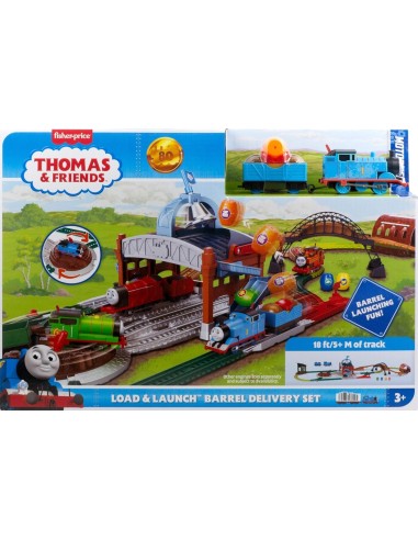 GIOCATTOLO PUBBLICIZZATO: vendita online Thomas & Friends Pista Motorizzata Centro di Consegna Barili in offerta