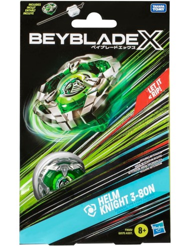 GIOCATTOLO PUBBLICIZZATO: vendita online Beyblade X Starter Pack Helm Knight 3-80N Hasbro – Trottola con Lanciatore in offerta