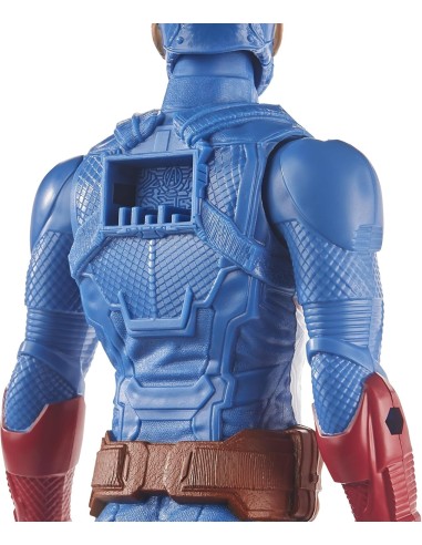 GIOCATTOLO PUBBLICIZZATO: vendita online Marvel Avengers Capitan America Titan Hero Series 30cm Hasbro in offerta