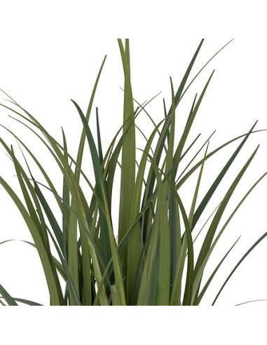 PIANTE E FIORI CON VASO: vendita online Mazzo lino Zya, alto 122 cm, verde, vaso fibre naturali, dimensioni 96x96x122 cm in o...