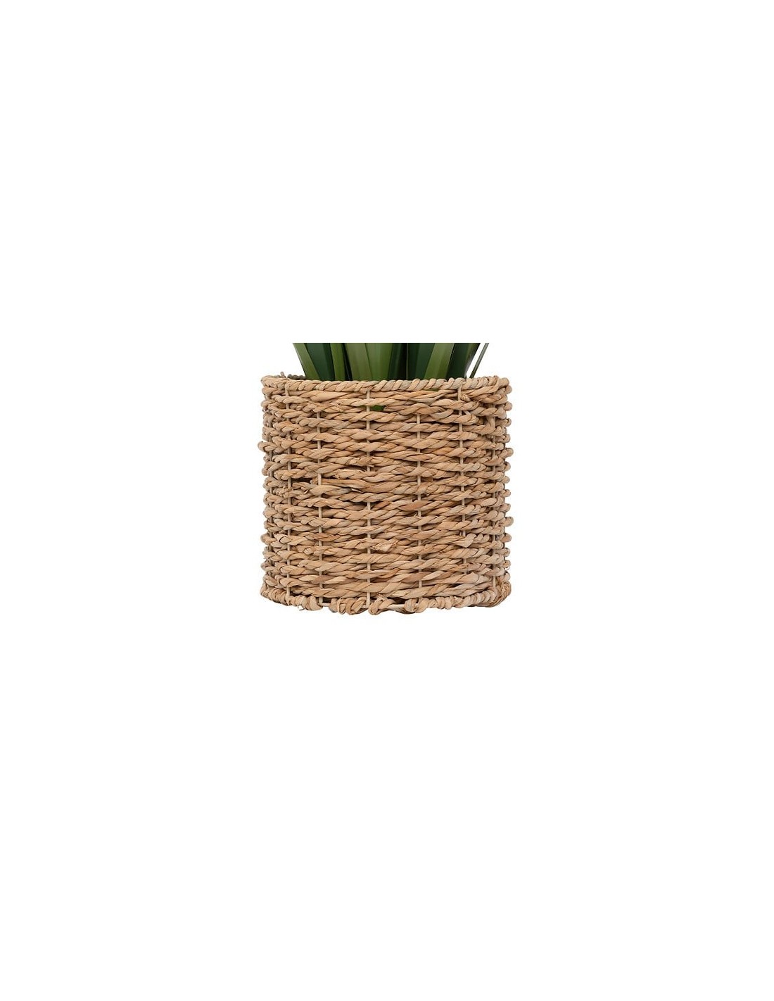 PIANTE E FIORI CON VASO: vendita online Mazzo lino Zya, alto 122 cm, verde, vaso fibre naturali, dimensioni 96x96x122 cm in o...