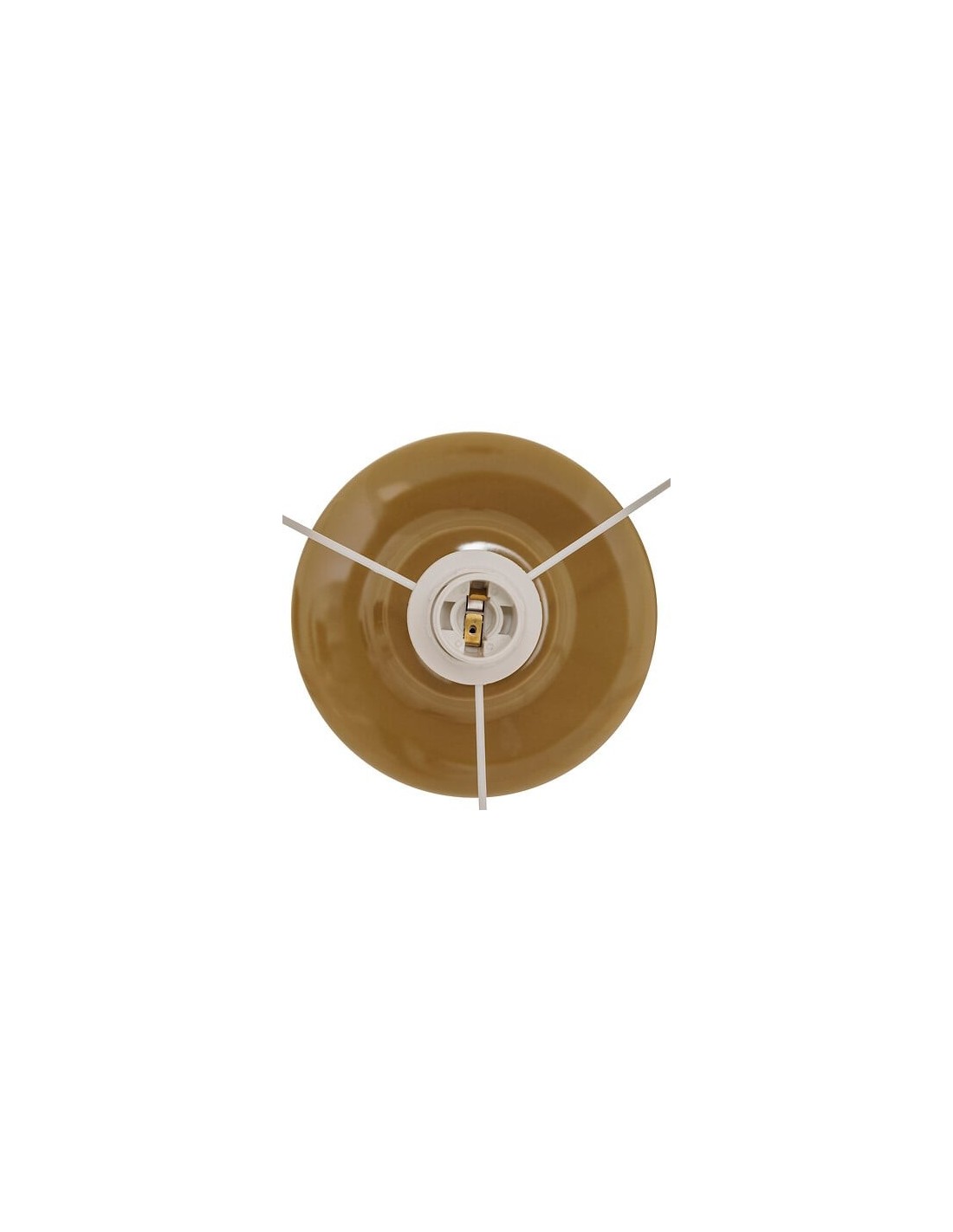 ILLUMINAZIONE: vendita online Lampada Vinus, altezza 45 cm, kaki, stoneware, diametro 20 cm in offerta