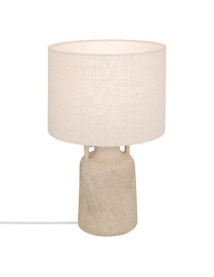 ILLUMINAZIONE: vendita online Lampada Gibus, altezza 45,5 cm, grigia, stoneware, diametro 28 cm in offerta