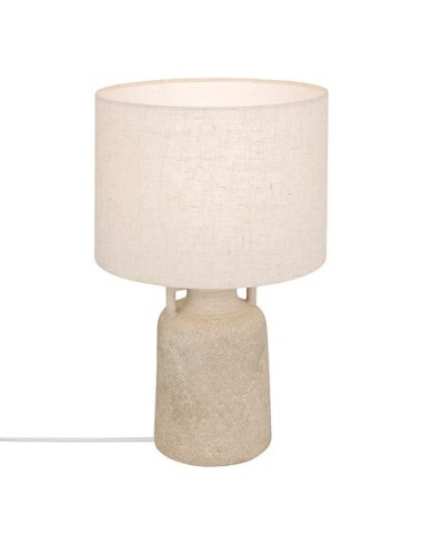 ILLUMINAZIONE: vendita online Lampada Gibus, altezza 45,5 cm, grigia, stoneware, diametro 28 cm in offerta