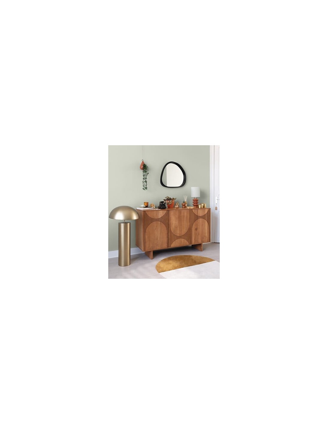 ILLUMINAZIONE: vendita online Lampada Vinus, altezza 45 cm, terracotta, stoneware, diametro 20 cm in offerta