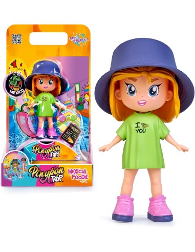 GIOCATTOLO PUBBLICIZZATO: vendita online Pinypon Top Foodie Girl Famosa – Bambola Assortita a Tema Foodie in offerta