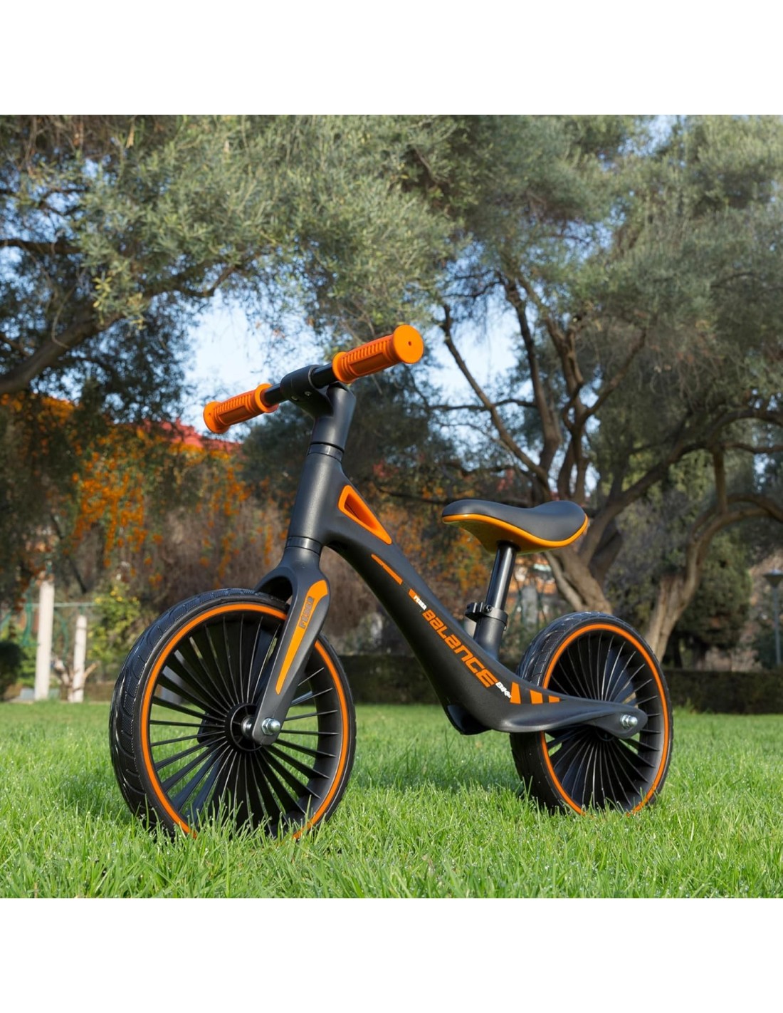 BICI - PRIMI PASSI - AUTO: vendita online Feber Balance Bike Bicicletta Senza Pedali Nero/Arancio in offerta