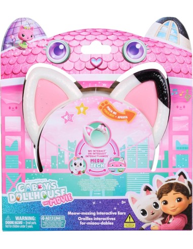 GIOCATTOLO PUBBLICIZZATO: vendita online Gabby’s Dollhouse: The Movie – Miao-ravigliose Orecchie Interattive (Gabby 6074336) ...