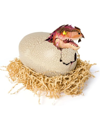 GIOCATTOLO PUBBLICIZZATO: vendita online Jurassic World Primal Hatch Uovo di T-Rex Interattivo – Spin Master in offerta