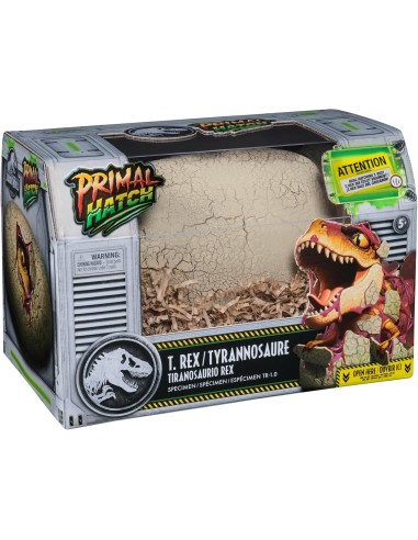 GIOCATTOLO PUBBLICIZZATO: vendita online Jurassic World Primal Hatch Uovo di T-Rex Interattivo – Spin Master in offerta