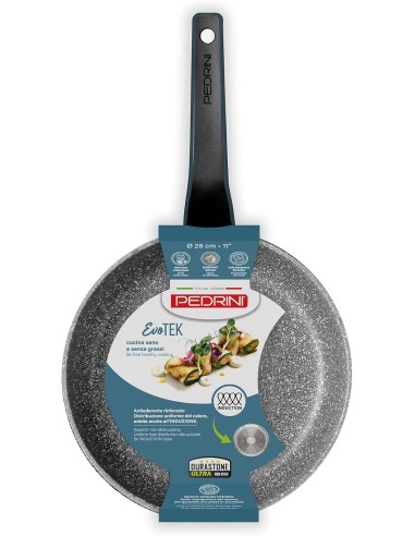 PENTOLE INDUZIONE: vendita online Pedrini Evotek Padella 30cm Antiaderente per Induzione in offerta