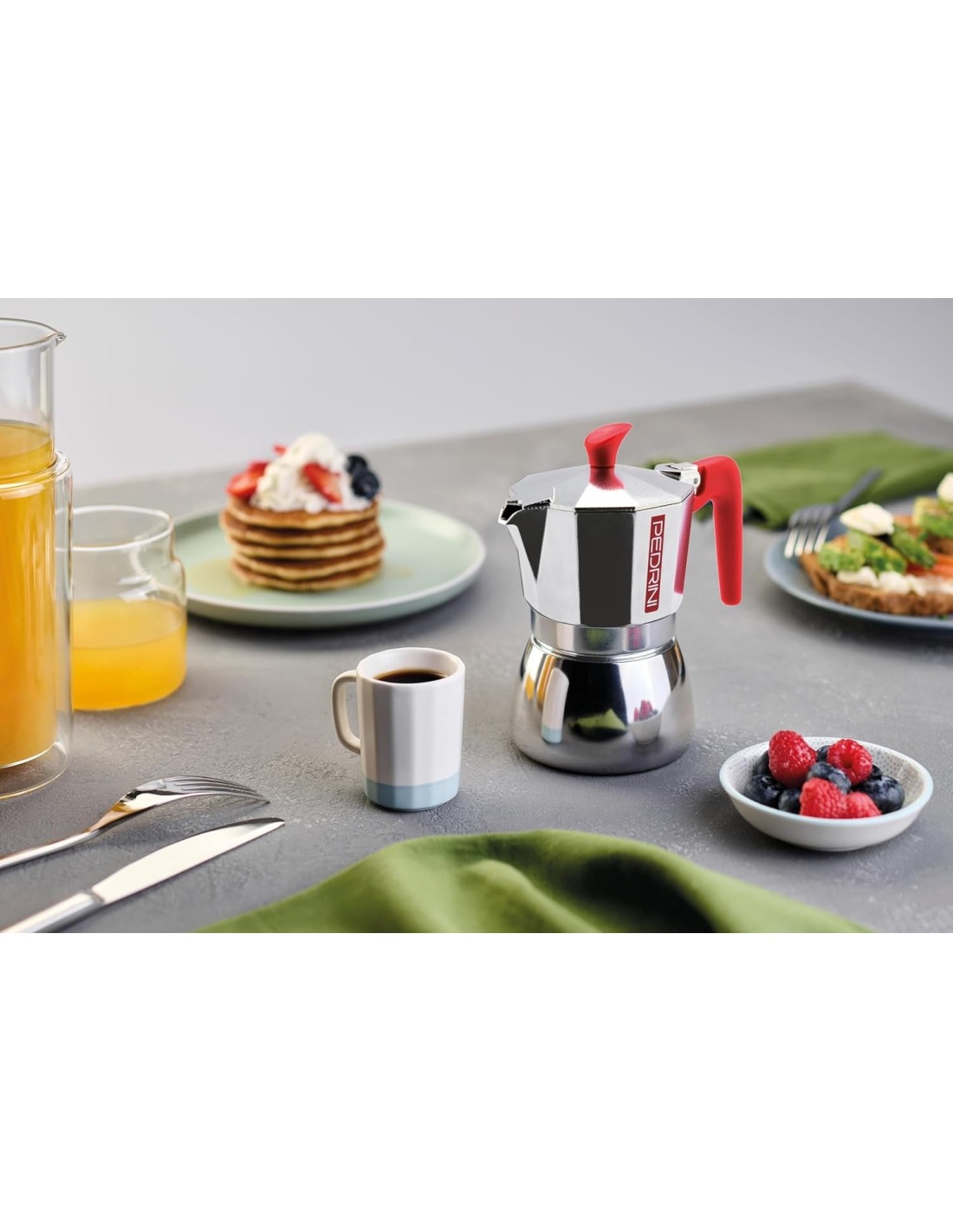 CAFFETTIERE E BOLLITORI: vendita online Pedrini Caffettiera Aroma 6 Tazze Induzione in offerta