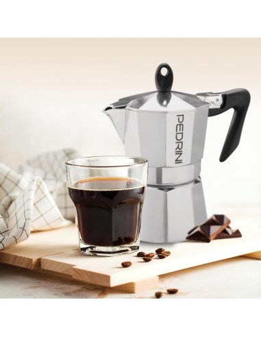 CAFFETTIERE E BOLLITORI: vendita online Pedrini Caffettiera Brillantata 2 Tazze in offerta
