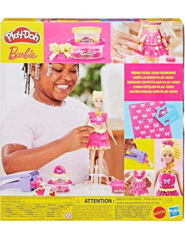 GIOCATTOLO PUBBLICIZZATO: vendita online PLAYDOH G1354 BARBIE DESIGNER BAMBOLE ASSORTITE in offerta