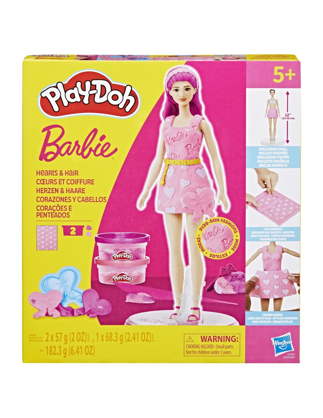 GIOCATTOLO PUBBLICIZZATO: vendita online PLAYDOH G1354 BARBIE DESIGNER BAMBOLE ASSORTITE in offerta