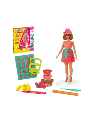 GIOCATTOLO PUBBLICIZZATO: vendita online PLAYDOH G1354 BARBIE DESIGNER BAMBOLE ASSORTITE in offerta