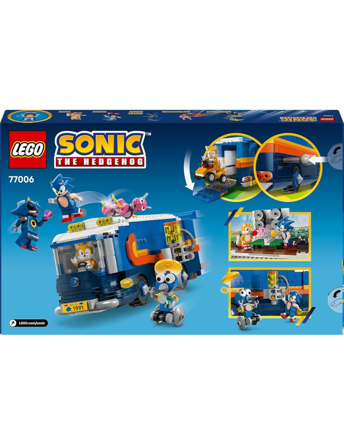 GIOCATTOLO PUBBLICIZZATO: vendita online LEGO Sonic 77006 Camion di Comando Team Sonic in offerta