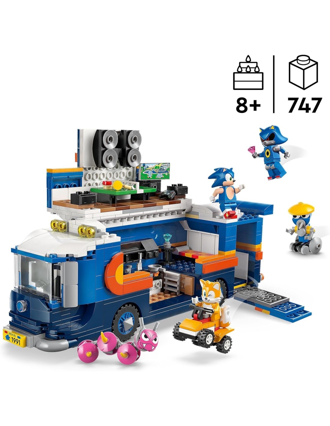 GIOCATTOLO PUBBLICIZZATO: vendita online LEGO Sonic 77006 Camion di Comando Team Sonic in offerta
