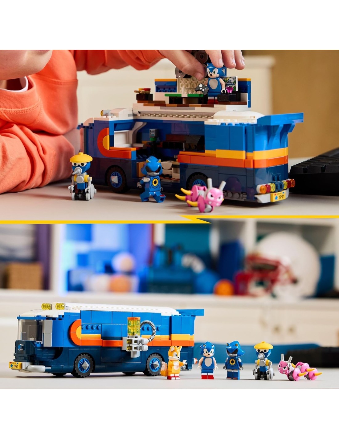 GIOCATTOLO PUBBLICIZZATO: vendita online LEGO Sonic 77006 Camion di Comando Team Sonic in offerta