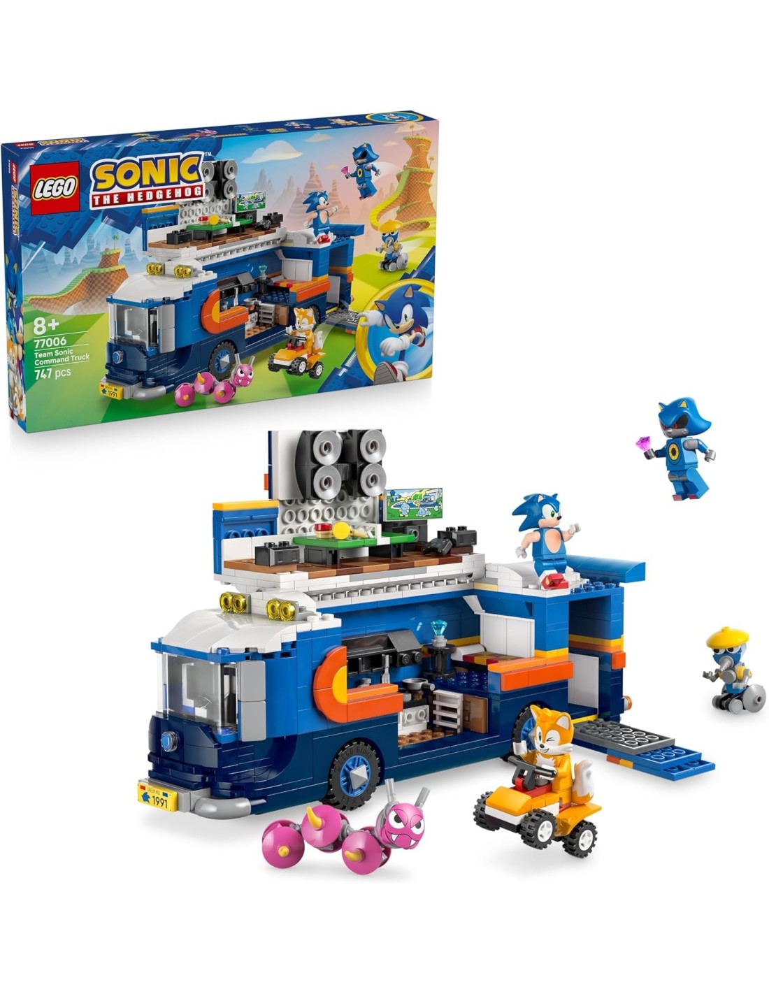 GIOCATTOLO PUBBLICIZZATO: vendita online LEGO Sonic 77006 Camion di Comando Team Sonic in offerta