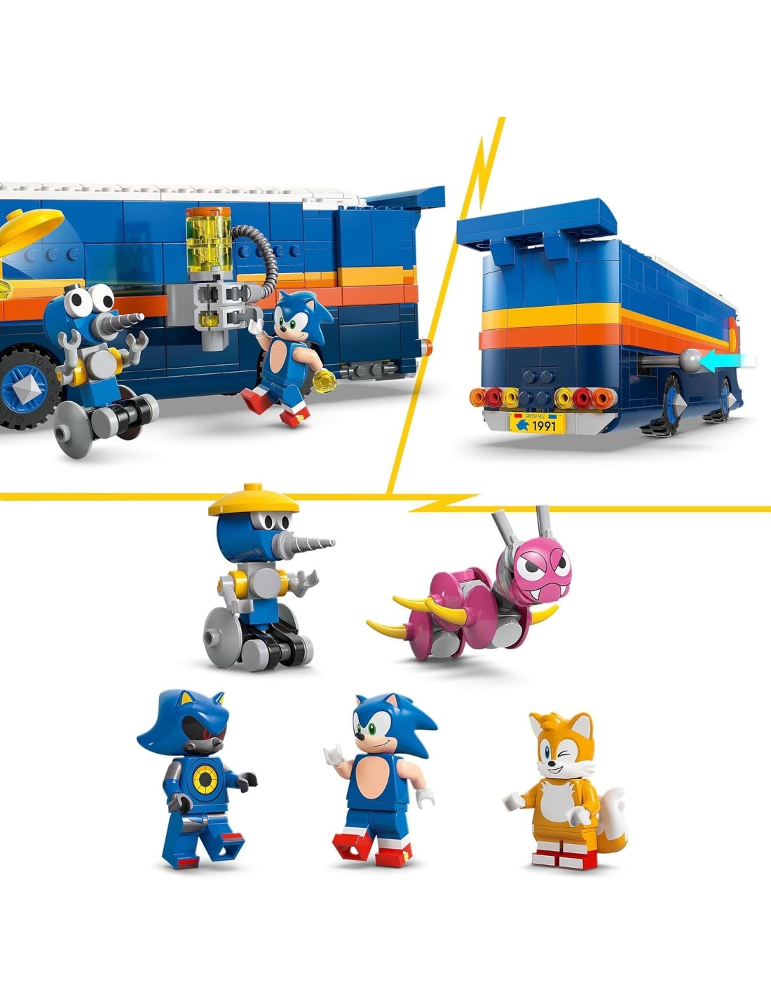 GIOCATTOLO PUBBLICIZZATO: vendita online LEGO Sonic 77006 Camion di Comando Team Sonic in offerta