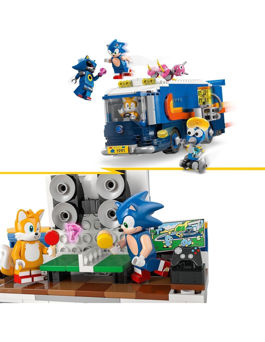 GIOCATTOLO PUBBLICIZZATO: vendita online LEGO Sonic 77006 Camion di Comando Team Sonic in offerta