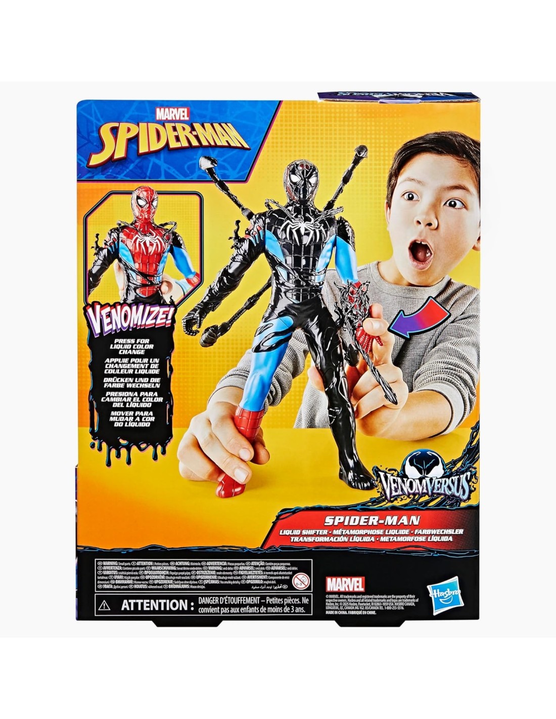 Spider-Man VenomVersus Liquid Shifter con accessori | shopincasa.it