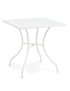 TAVOLO 0802878 KELSIE BIANCO 70X70