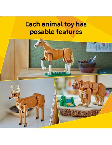 GIOCATTOLO PUBBLICIZZATO: vendita online LEGO Creator 31166 Cavallo Meraviglioso | Set 3 in 1 in offerta