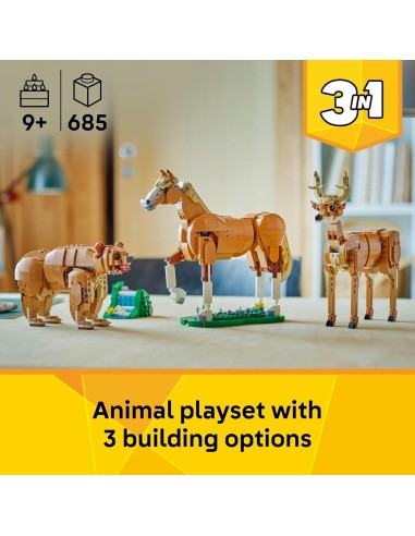 GIOCATTOLO PUBBLICIZZATO: vendita online LEGO Creator 31166 Cavallo Meraviglioso | Set 3 in 1 in offerta