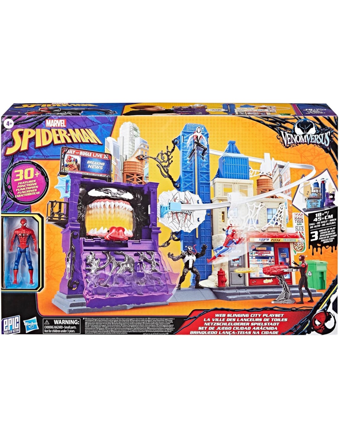 Playset Spider-Man Web Slinging City Hasbro G0737 | shopincasa.it