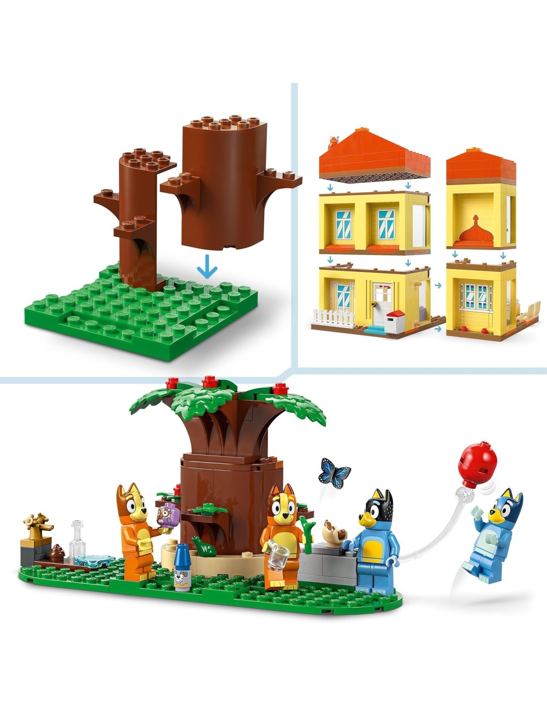 GIOCATTOLO PUBBLICIZZATO: vendita online LEGO Bluey 11203 Casa della Famiglia di Bluey in offerta