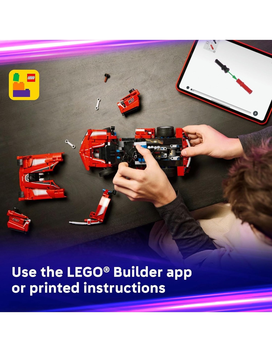 GIOCATTOLO PUBBLICIZZATO: vendita online LEGO Technic 42212 Ferrari FXX K | Supercar da Costruire in offerta