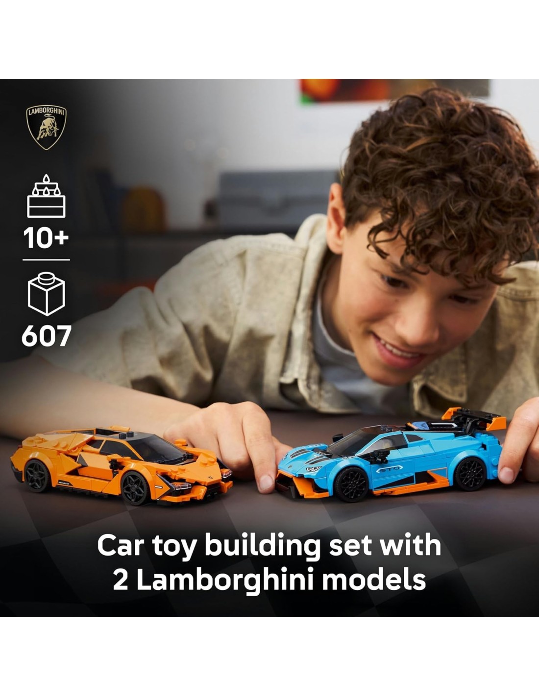 GIOCATTOLO PUBBLICIZZATO: vendita online LEGO Speed Champions 77238 Lamborghini Revuelto e Huracán STO | Set 2 Auto Iconiche ...