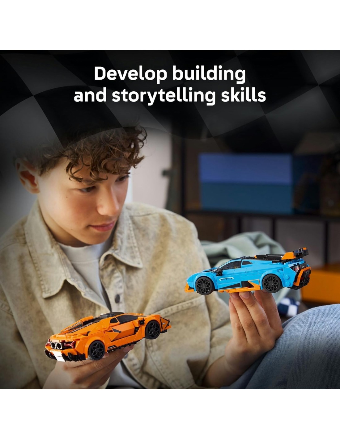 GIOCATTOLO PUBBLICIZZATO: vendita online LEGO Speed Champions 77238 Lamborghini Revuelto e Huracán STO | Set 2 Auto Iconiche ...