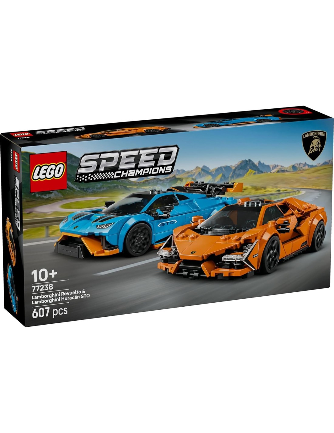 GIOCATTOLO PUBBLICIZZATO: vendita online LEGO Speed Champions 77238 Lamborghini Revuelto e Huracán STO | Set 2 Auto Iconiche ...